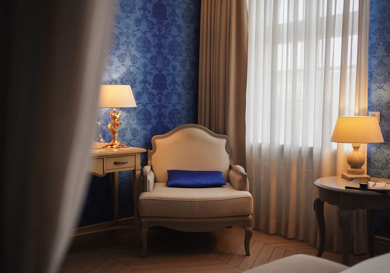 A harbour-facing room